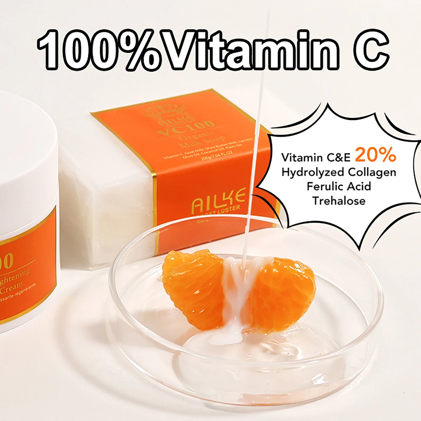 Vitamin C Whitening Kit - Complete Anti-Aging Glow Skincare Set