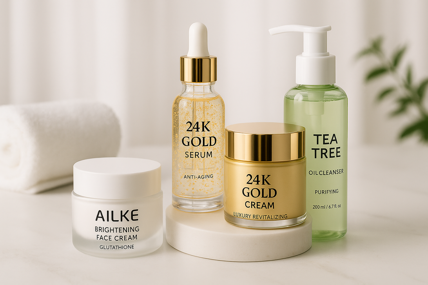 LAIKOU 24K Gold Sakura Peel-Off Face Mask