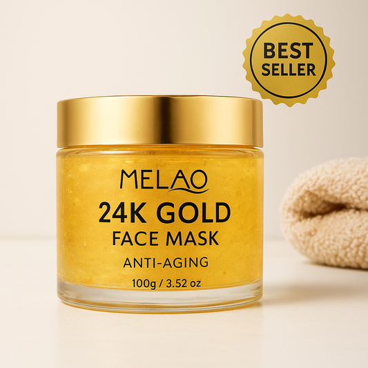 24K Gold Sleeping Mask - Overnight Anti-Aging Pore Minimizing Treatment
