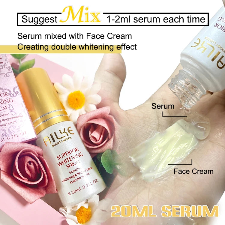 Dark Spots Corrector with SPF35 - Whitening Hydration Face Care Set