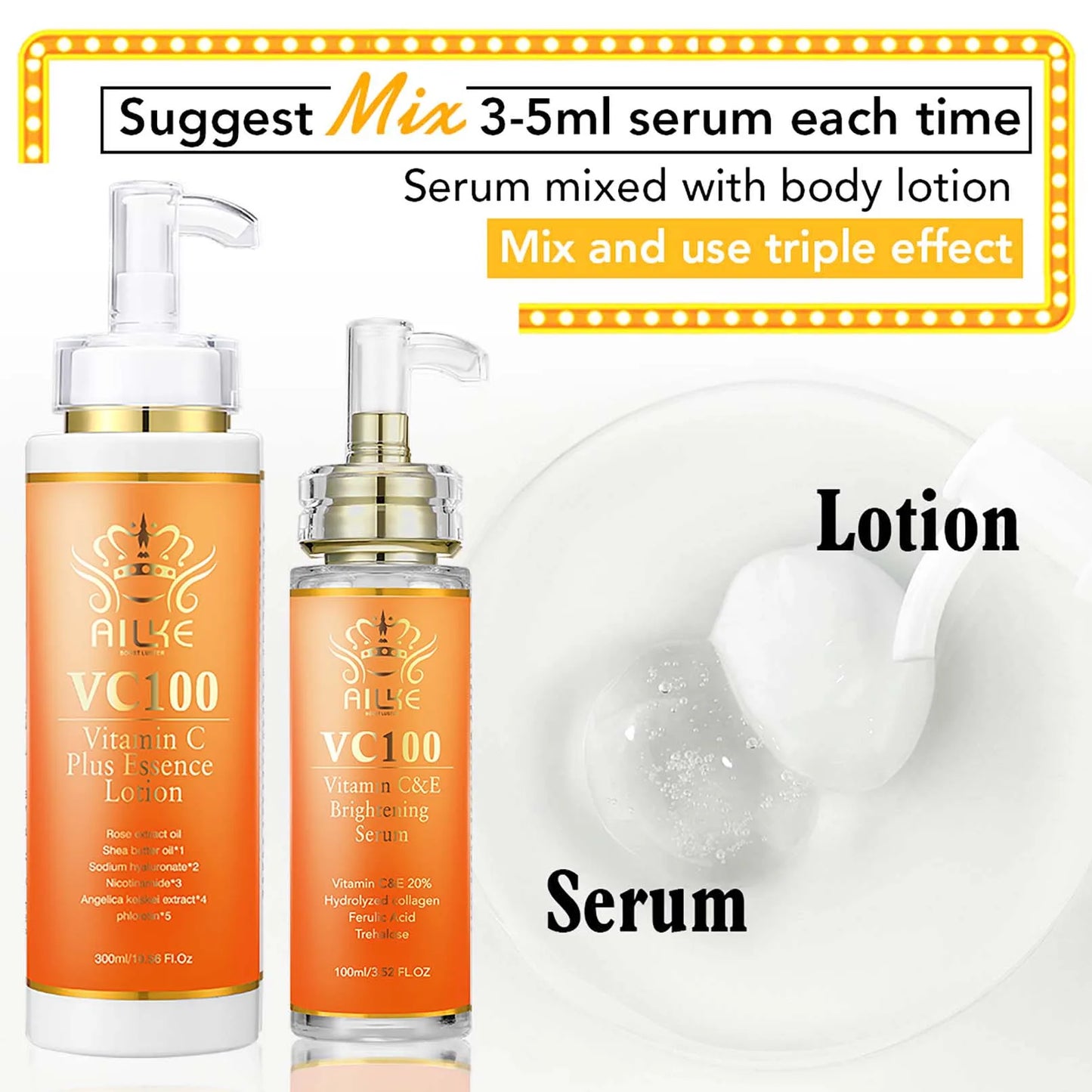 Vitamin C Whitening Kit - Complete Anti-Aging Glow Skincare Set