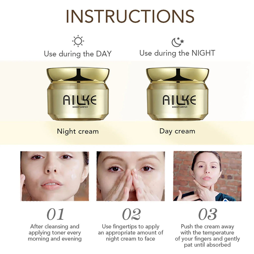 PROMOTION - AILKE Brightening Face Cream with Glutathione - Dark Spot Corrector & Anti-Aging Treatment radiessashop