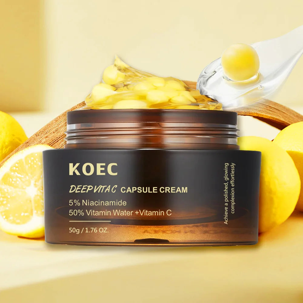 Vitamin C Capsule Face Cream with Collagen & Niacinamide