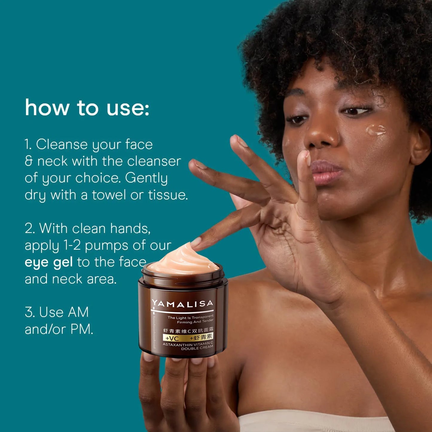 Astaxanthin Anti-Wrinkle Face Cream with Vitamin C & Retinol