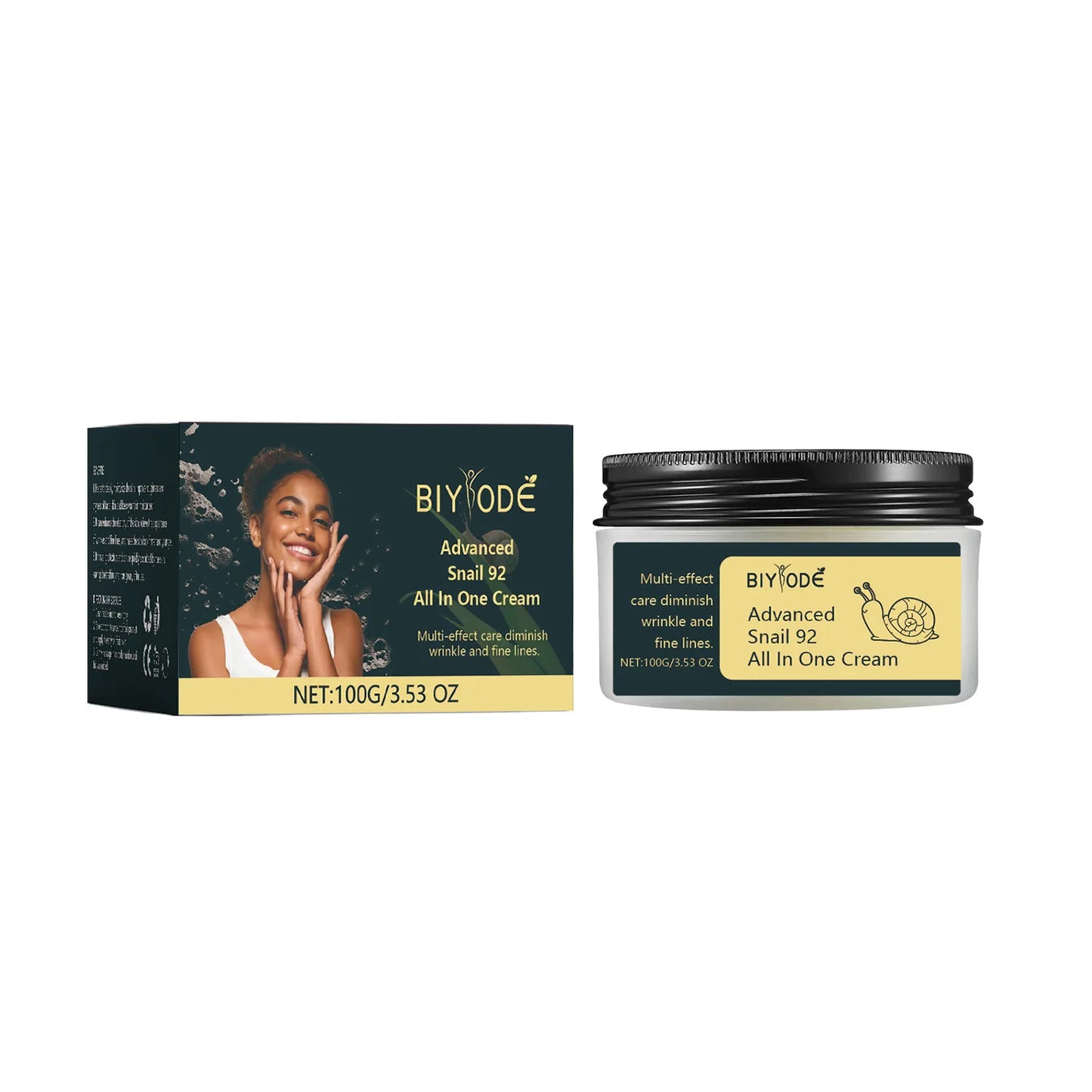 Snail Mucin 92% Anti-Aging Repair Cream - Korean Skincare