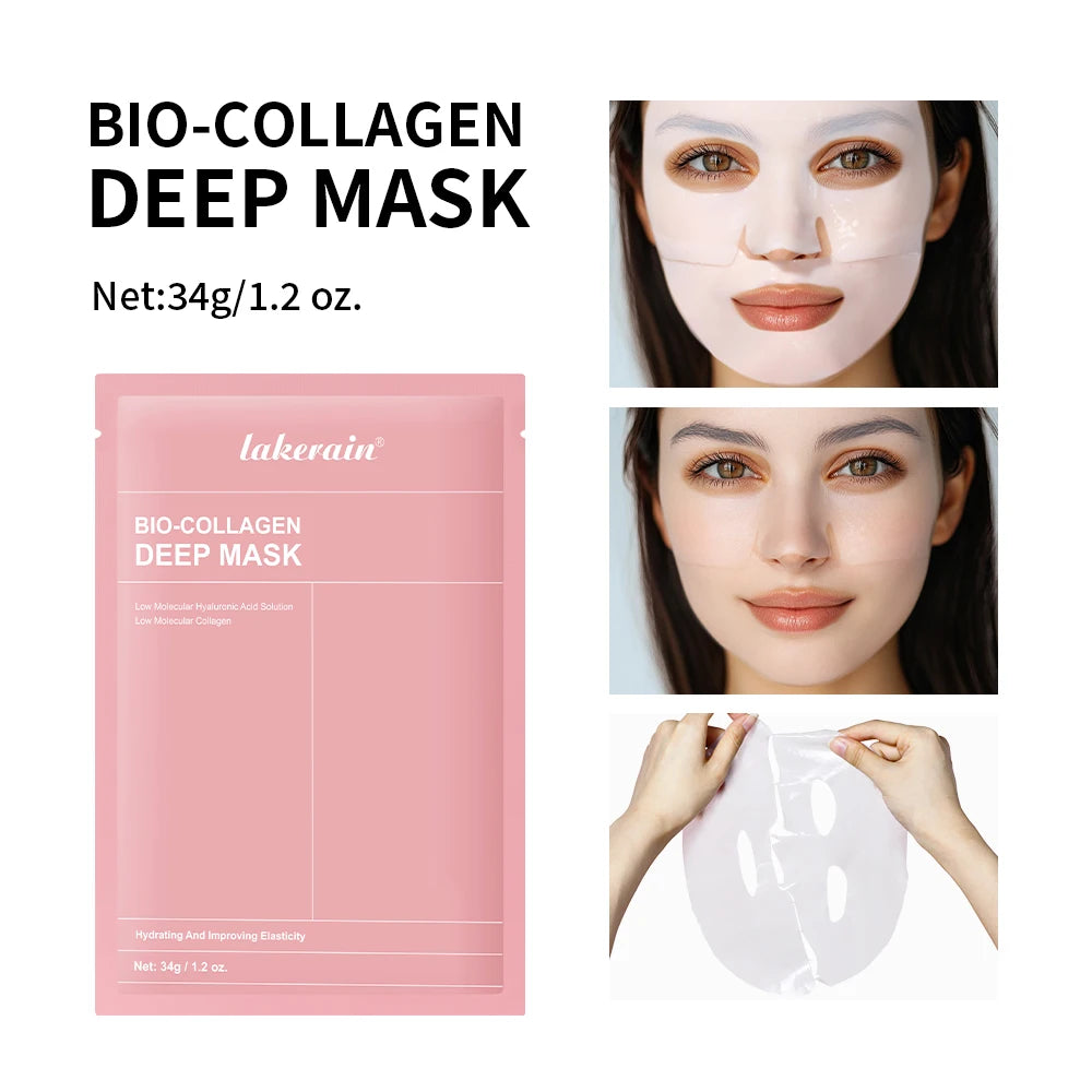 Korean Deep Collagen Night Peel-Off Mask – Anti-Wrinkle Lifting & Hydrating Skin Care