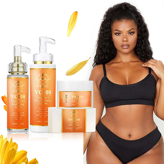 Vitamin C Whitening Kit - Complete Anti-Aging Glow Skincare Set
