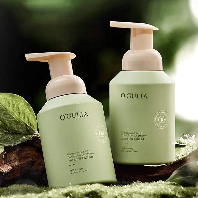 Tea Tree Oil Control Cleanser - Deep Cleansing Pore Purifying Mousse