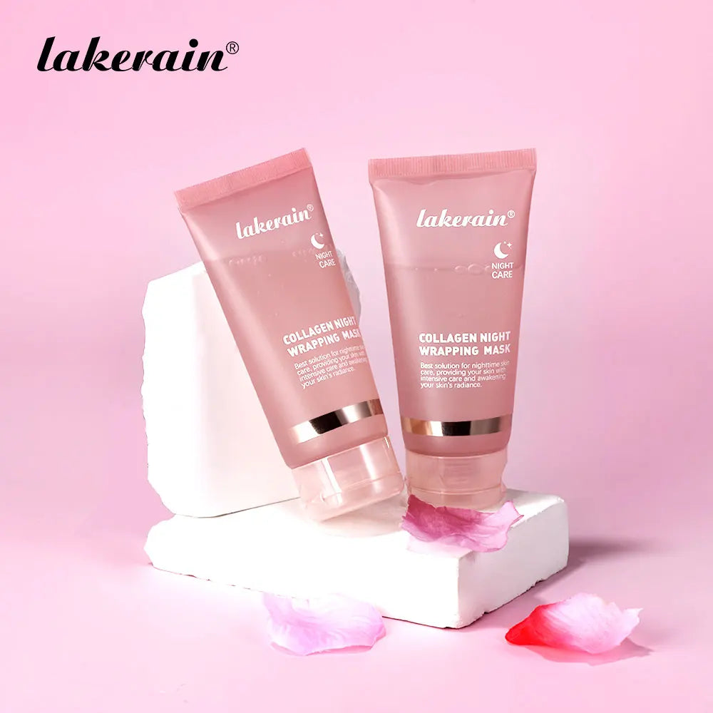 Korean Deep Collagen Night Peel-Off Mask – Anti-Wrinkle Lifting & Hydrating Skin Care