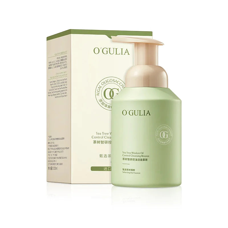 Tea Tree Oil Control Cleanser - Deep Cleansing Pore Purifying Mousse