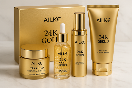 AILKE 24K Gold Flawless Skincare Set
