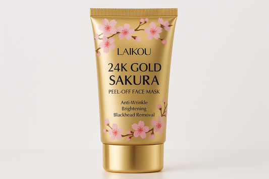 LAIKOU 24K Gold Sakura Peel-Off Face Mask